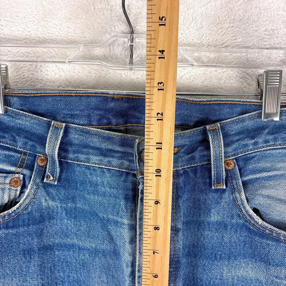 VTG Levis 501 XX Jeans Mens 36x36 (34x34) Faded Whiskered Button Fly Classic